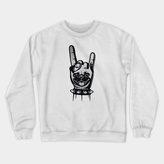 Dog'n'Roll Crewneck Sweatshirt by RepubliRock